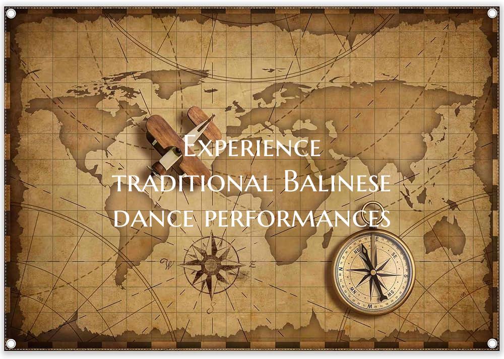 Experience traditional Balinese dance performances