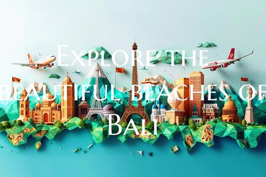 Explore the beautiful beaches of Bali