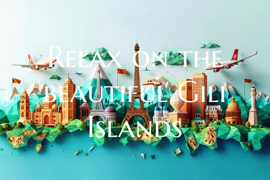 Relax on the beautiful Gili Islands